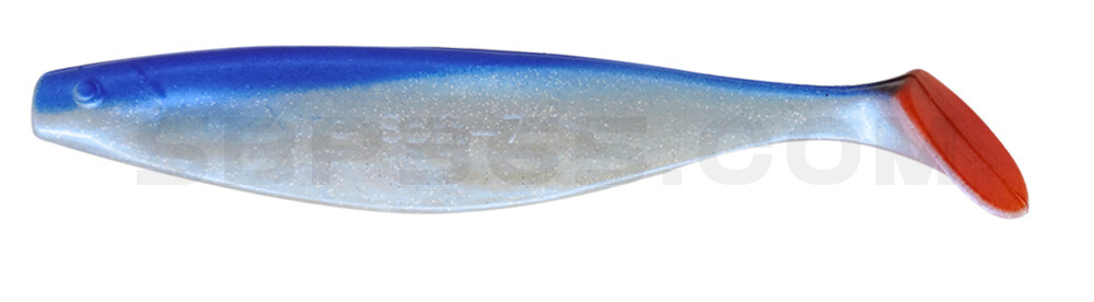 Xtra-Soft 7" (ca. 18,0 cm) blauperl-Glitter / blau