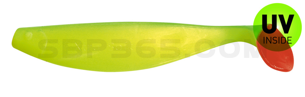 Xtra-Soft 7" (ca. 18,0 cm) fluogelb / grün