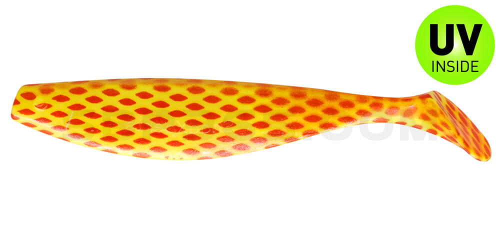 Xtra-Soft 7" (ca. 18,0 cm) fluogelb / rot