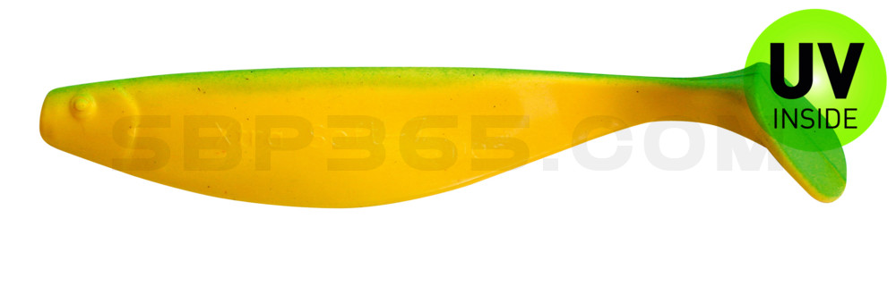 Xtra-Soft 7" (ca. 18,0 cm) gelb / grün