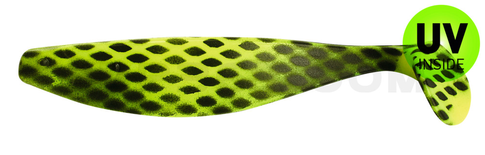 Xtra-Soft 8" (ca. 21,0 cm) fluogelb / schwarz