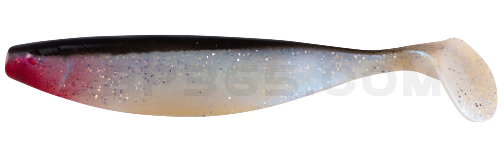 Xtra-Soft 9" (ca. 23,0 cm) blauperl-Glitter / schwarz