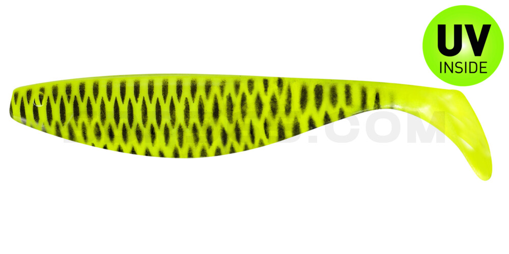 Xtra-Soft 9" (ca. 23,0 cm) fluogelb / schwarz