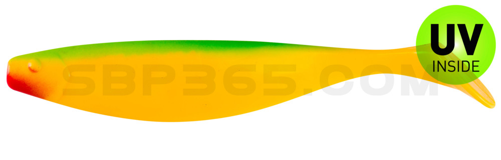 Xtra-Soft 9" (ca. 23,0 cm) gelb / grün