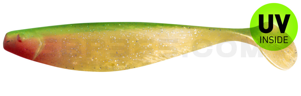 Xtra-Soft 9" (ca. 23,0 cm) goldperl-Glitter / grün