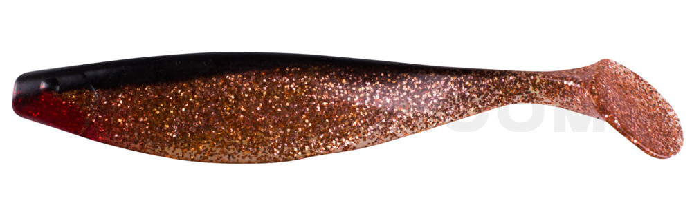 Xtra-Soft 9" (ca. 23,0 cm) klar kupfer Glitter