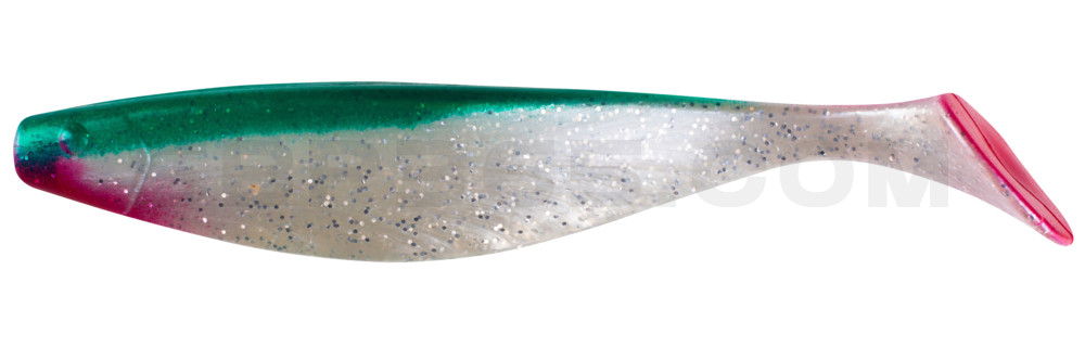 Xtra-Soft 9" (ca. 23,0 cm) perlweiss-Glitter / türkis