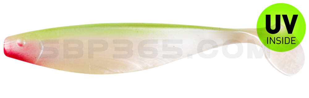 Xtra-Soft 9" (ca. 23,0 cm) perlweiss / grün