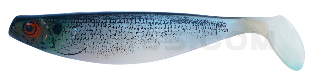 Xtra-Soft-Nature 6" (ca. 16,0 cm) blauperl / Weißfisch