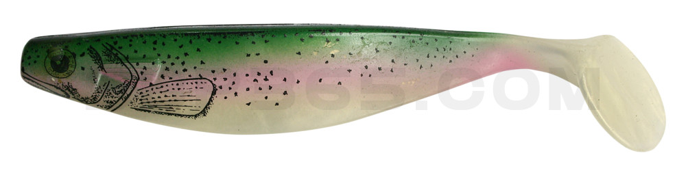 Xtra-Soft-Nature 6" (ca. 16,0 cm) goldperl / Regenbogenforelle