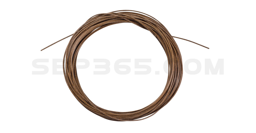 Xtra Soft Wire II ummantelt Durchmesser: 0,36 mm, Tragkraft 12 kg, Länge: 20 m