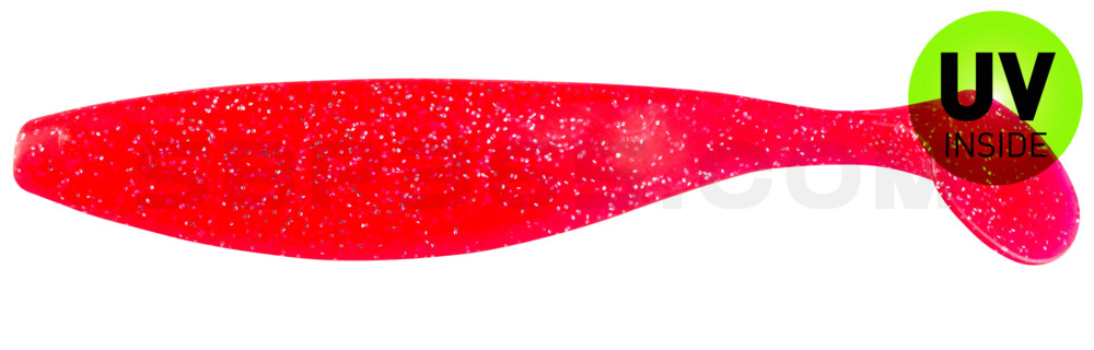 Xtra-Soft 9" (ca. 23,0 cm) feuerrot-Glitter