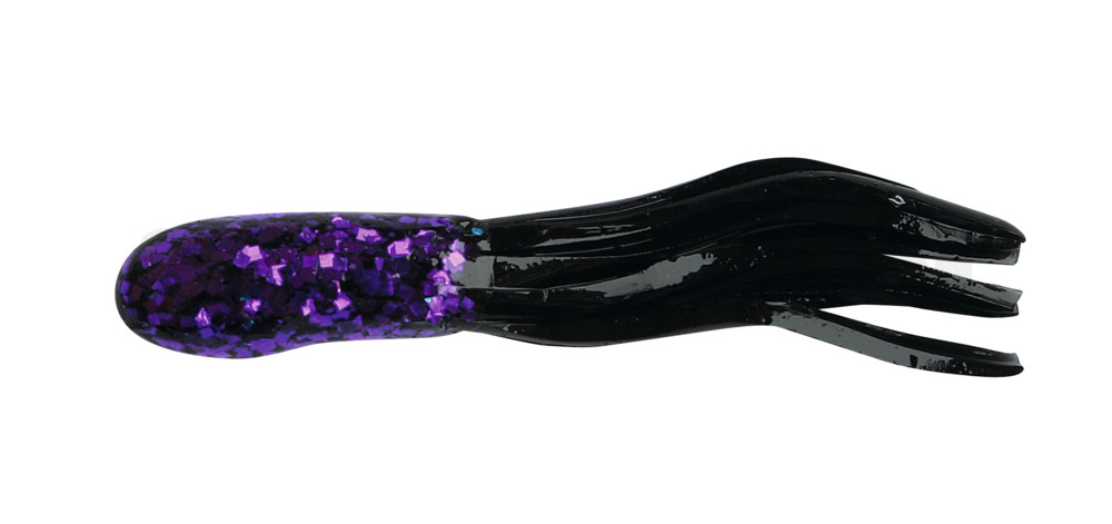 Baby Tube 1" (ca. 3,5 cm) violett transparent-gl./schwarz