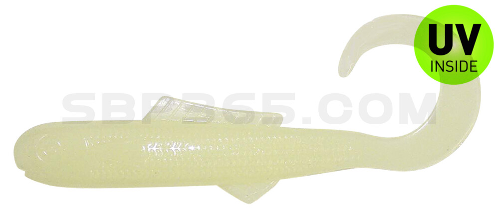 Banjo Curl Tail 4" (ca. 10 cm) Glow