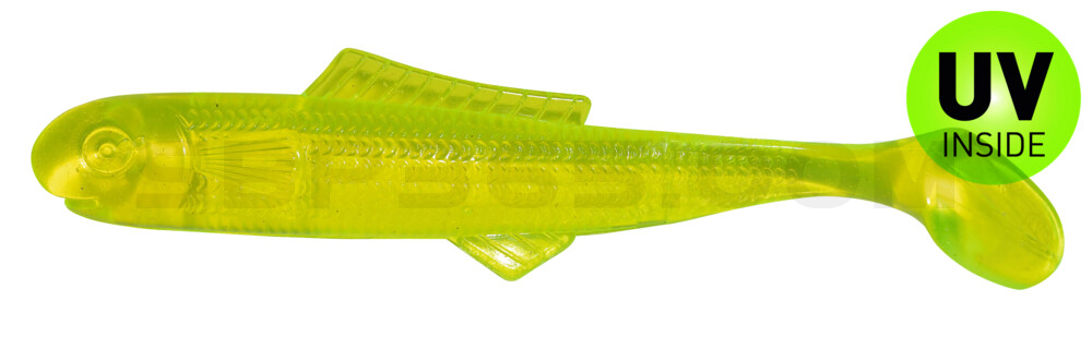 Banjo Shad 4" (ca. 10 cm) Chartreuse