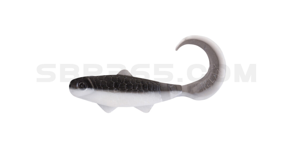 Banjo Twister 1" (ca. 3,5 cm) reinweiss / schwarz
