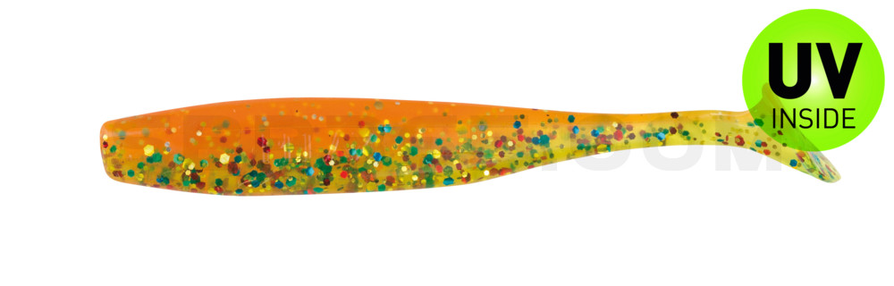Bass Shad 2,5" (ca. 7 cm) Carrot Shad