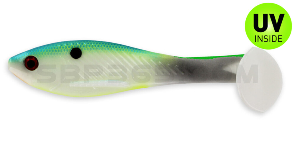 BBB Kicker 5,25" (ca. 14 cm) im Hartschalenblister Citrus Shad