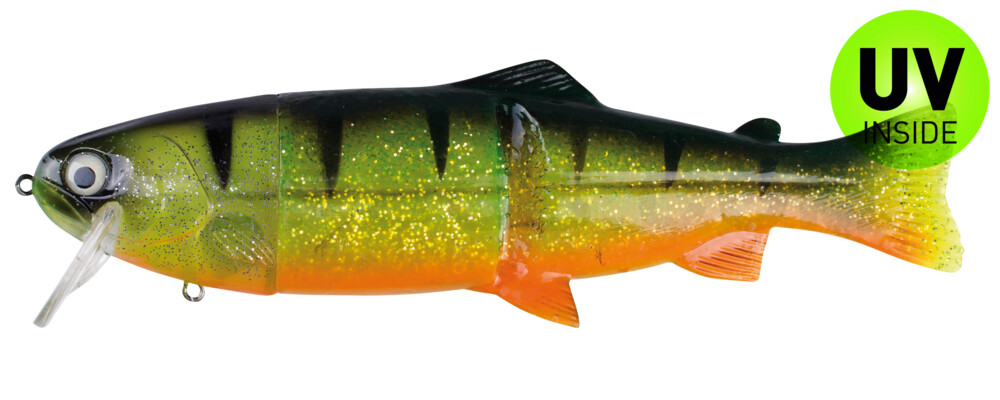 Castaic-Real-Bait - 6" (ca. 15cm) slow sinking Reno Perch Orange