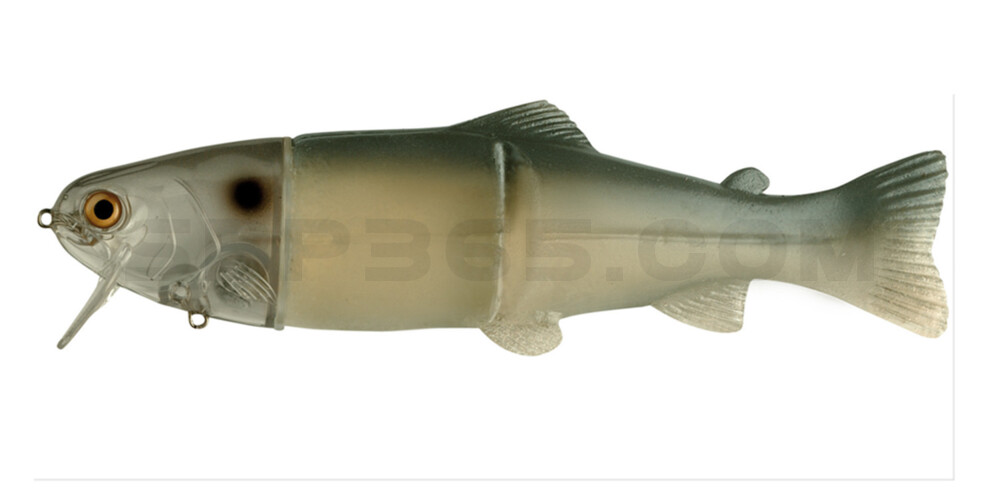 Castaic-Real-Bait - 9" (ca. 23cm) floater im Hartschalenblister Ghost Blue Shad