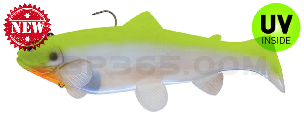 Castaic Swim Bait Trout 2.0 - 10" (25cm) Fast sinking Blue Fire Gill
