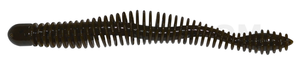 Coontail Ringer Worm 4,75" (ca. 11,5 cm) im Zip Bag Green Pumkin