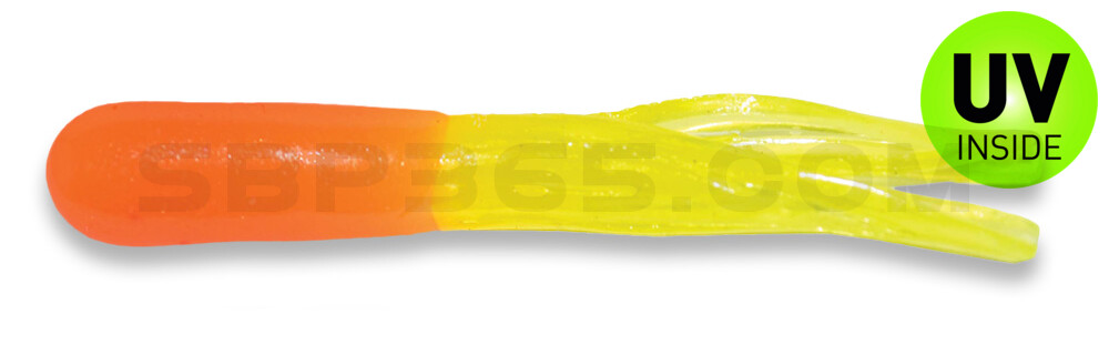 Crappie Tube 1.5" (ca. 3,5 cm) Orange/Chart