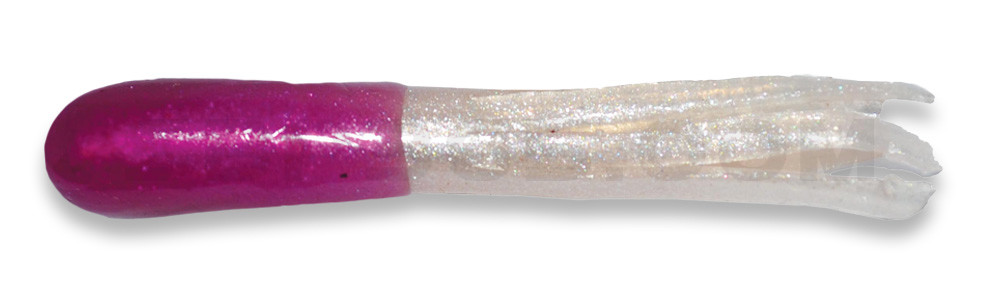 Crappie Tube 1.5" (ca. 3,5 cm) Purple/Pearl