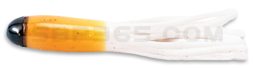 Crappie Tube 1.75" (ca. 4,5 cm) im Zip Bag Black/Yellow/White