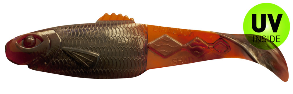 Diamond-Shad 2,5" (ca. 7,0 cm) motoroil