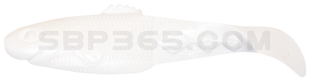 Diamond Shad 3,5" (ca. 10,0 cm) reinweiss