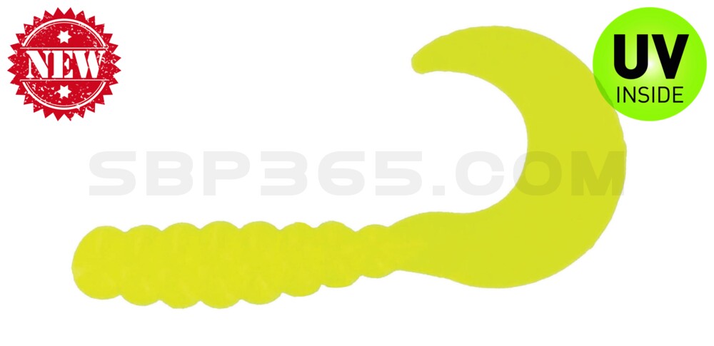 Fat Grub 2" (ca. 5 cm) Opq Chartreuse