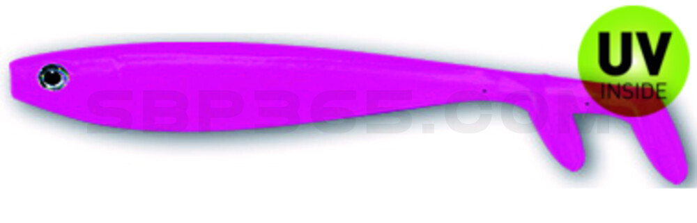 Fury Shad 6" (ca. 15 cm) bubblegum