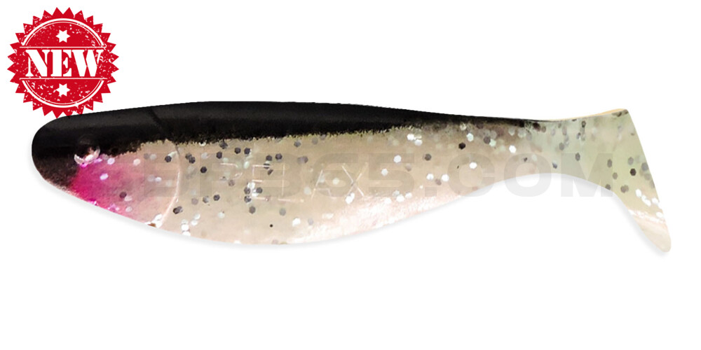 Jankes 4" (ca. 11,0 cm) perl-Glitter / schwarz
