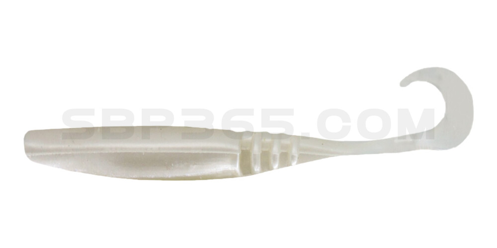 Jointed Jerk Minnow Curl Tail 5.5" (ca. 13 cm) im Zip Bag Pearl