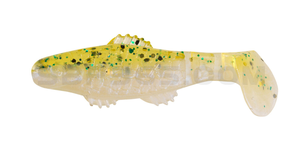 Killer Shad 2" (ca. 5,0 cm) blauperl / Kaulbarsch