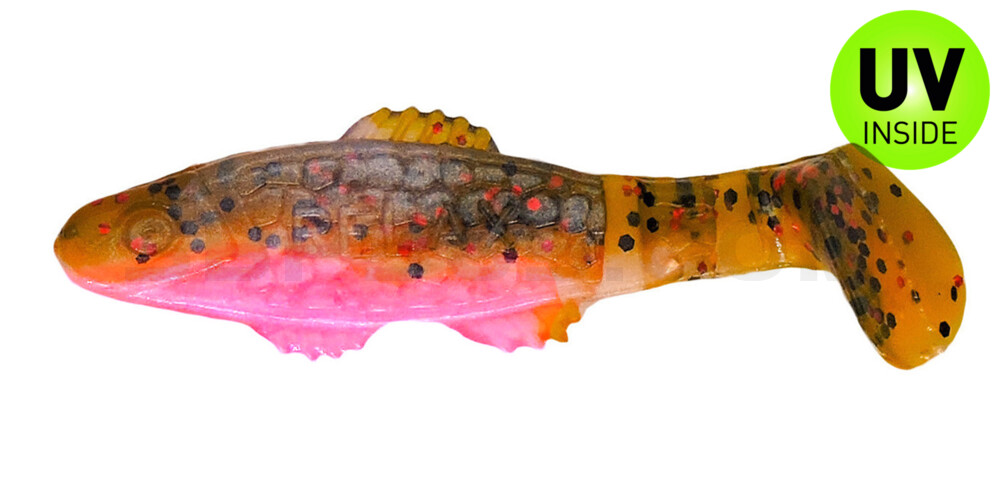 Killer Shad 3" (ca. 8,0 cm) bubblegum / Kaulbarsch