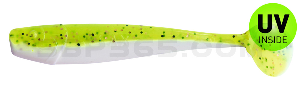 King-Shad 3" (ca. 8,0 cm) reinweiss / Baby Bass