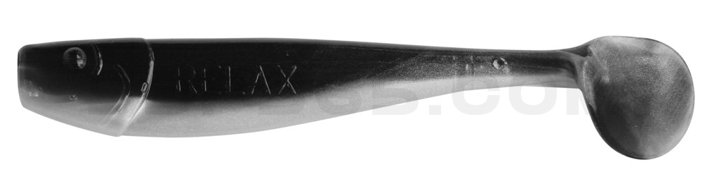 King-Shad 3" (ca. 8,0 cm) reinweiss / schwarz