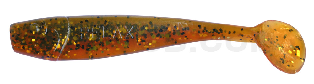 King-Shad 3" (ca. 8,0 cm) rootbeer Glitter / brown olive tree Glitter