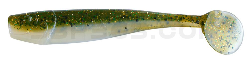 King-Shad 4" (ca. 11,0 cm) blauperl  / Kaulbarsch