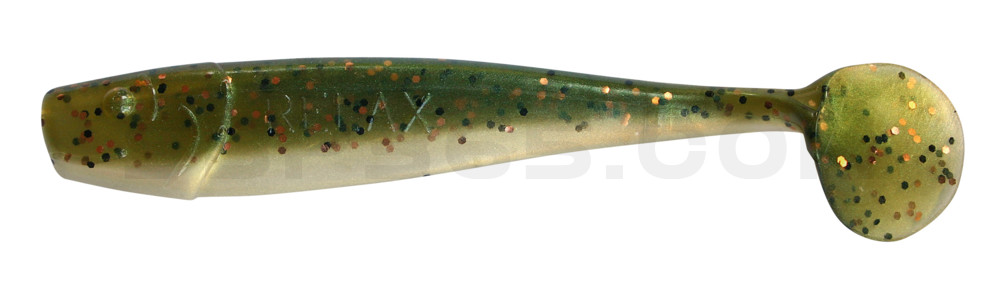 King-Shad 4" (ca. 11,0 cm) goldperl / Kaulbarsch
