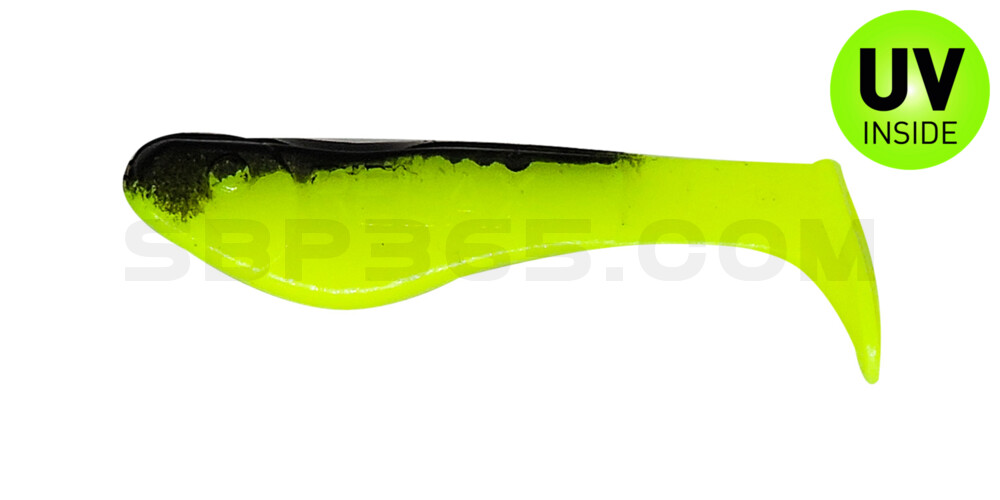 Kopyto-Classic 1" (ca. 3,5 cm) fluogelb / schwarz