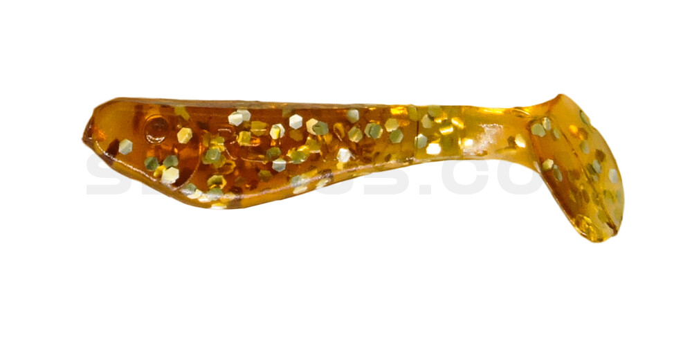 Kopyto-Classic 1" (ca. 3,5 cm) klar bernstein-Glitter