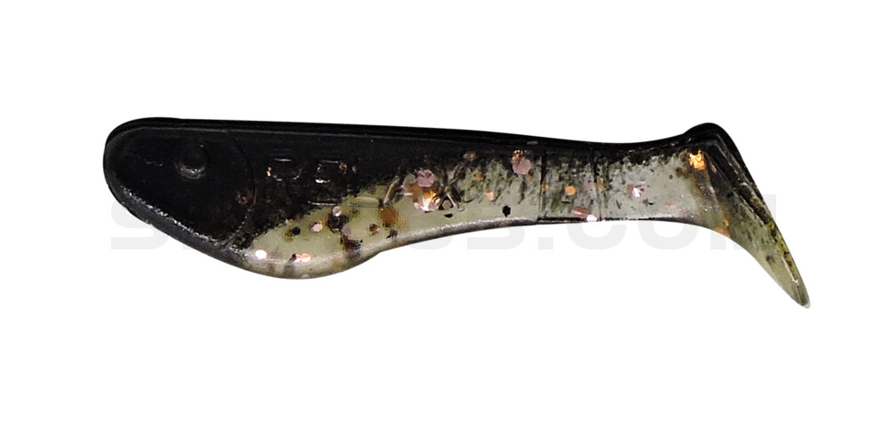 Kopyto-Classic 1" (ca. 3,5 cm) klar kupfer glitter / schwarz