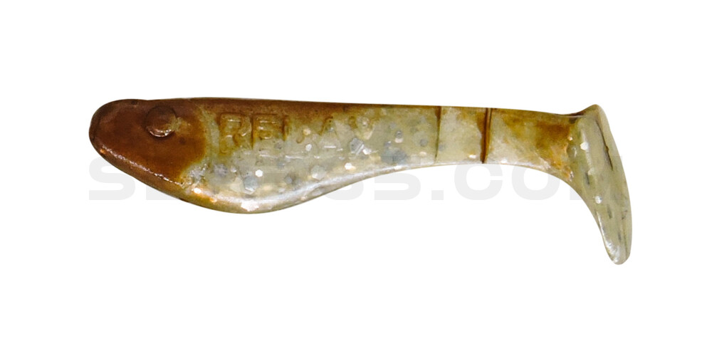 Kopyto-Classic 1" (ca. 3,5 cm) perlweiss-Glitter / braun