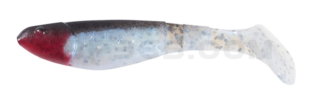 Kopyto-Classic 2,5" (ca.7,0 cm) blauperl-Glitter / schwarz