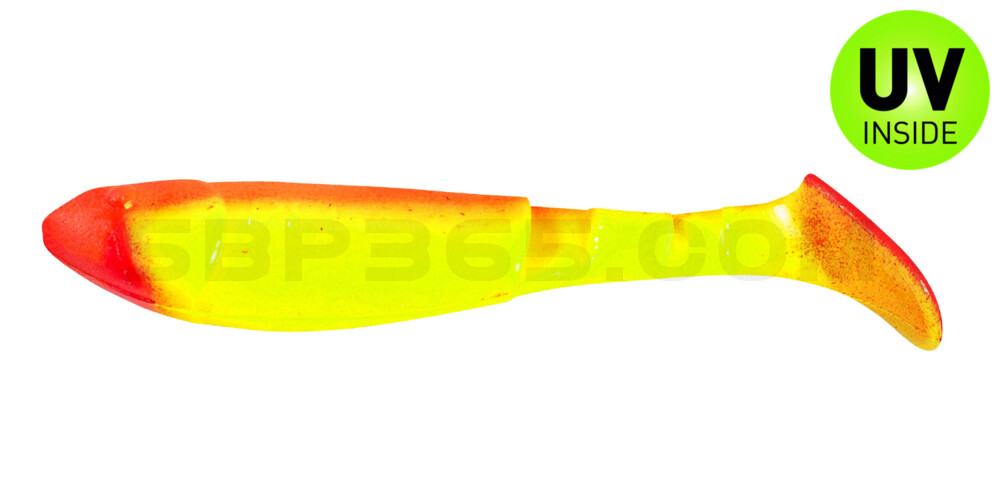 Kopyto-Classic 2,5" (ca.7,0 cm) fluogelb / orange