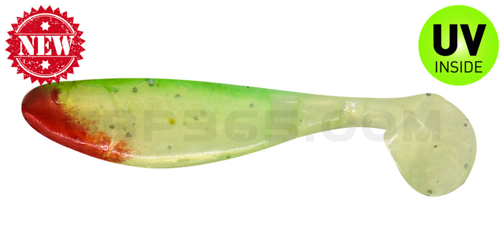 Kopyto-Classic 2,5" (ca.7,0 cm) goldperl-Glitter / grün