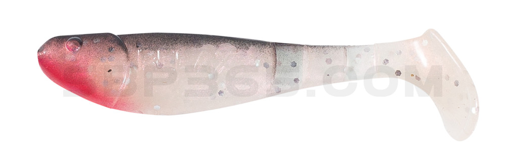 Kopyto-Classic 2,5" (ca.7,0 cm) perl-Glitter / schwarz